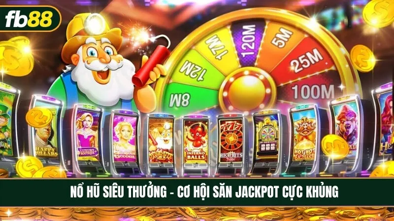 Nổ hũ siêu thưởng: Khám phá cơ hội săn Jackpot cực khủng