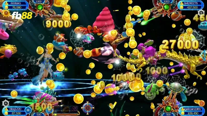 Tham khảo cách hệ thống cá và các boss xuất hiện trong game